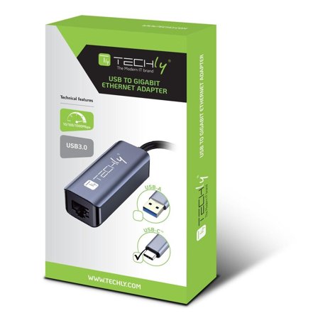 TECHLY Idata Usb-Etgiga-Ca Laptop