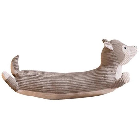 Söpö 110 cm pitkä pehmolelu pehmeä täytetty tyyny tyttöjen syntymäpäivälahja mäyräkoira