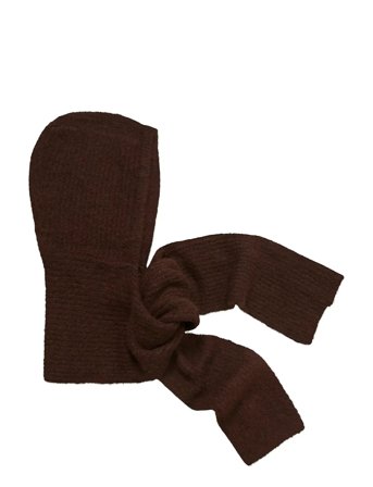 Objmilu Scarf Knit Balaclava Noos Brown Object