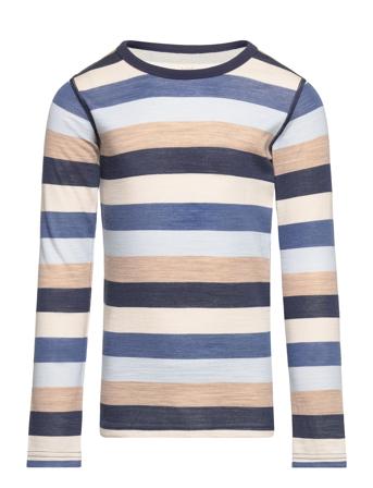 Hcabba - Nightwear Tops T-shirts Long-sleeved T-shirts Blue Hust & Claire