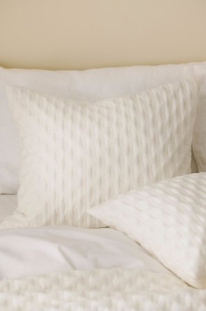 &Home - Putetrekk Heaven Dottie - Hvit - Pynteputer & putetrekk - 50X60 - Fra Homeroom