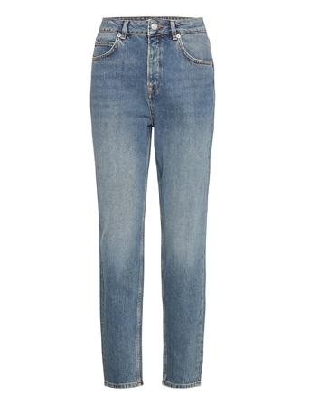 Slffrida Hw Mom Midlu Jeans Blue Selected Femme