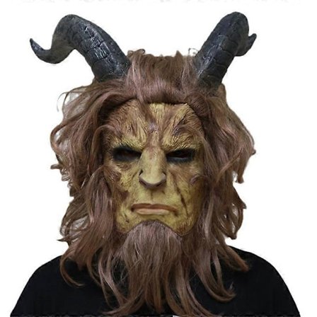 Udyr Kostume Cosplay Maske Voksen Halloween Maske Med Paryk til Mig
