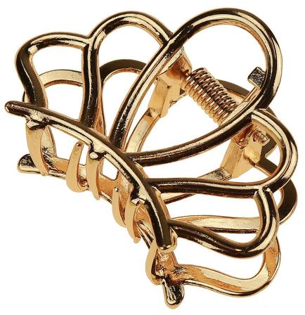 Senze Hårklemme 4 cm Gold, Hår, Hårpynt, Hårklemmer