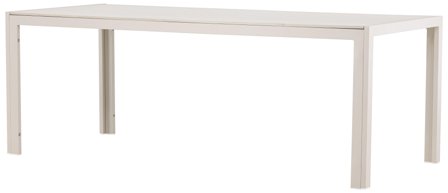 Venture Home Break Matbord Aluminium/Beige, Utemöbler