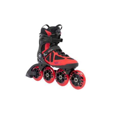 Rollerblades K2 VO2S 100 Boa 2022 Svarta,Röda 29,0 cm/44,5 eu/10,0 uk