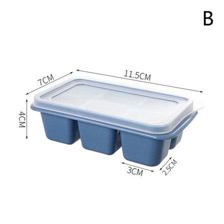 form hushållssilikon isbricka med lock isframställning
