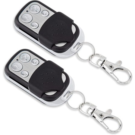 2 stk. garageportåbnere, fjernbetjening til håndholdt sender 502 MAX43-2 512 MIX43-2 504 MIX43-4 433.92MHz 2 stk