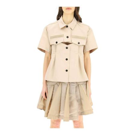 Sacai satin shirt inbo, Dame Skjorter