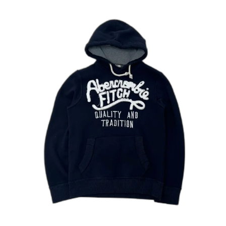 Mörkblå hoodie Abercrombie & Fitch S