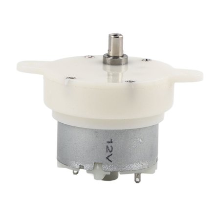 Lille gearmotor gearkasse med terminal - 12V langsom hastighed og stille gearrotation