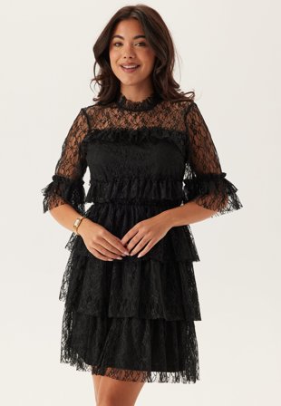 BUBBLEROOM-Frill Lace Dress-46