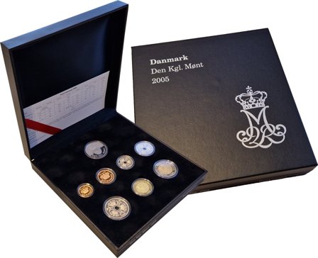 Danmark 2005 - Proof møntsæt