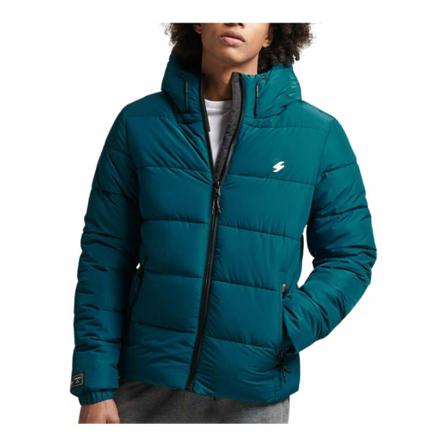 Superdry Down Jakke Blå, Herre