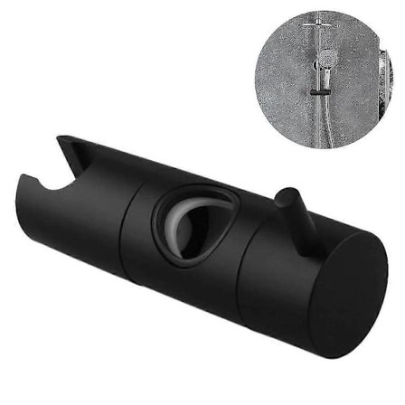 Universal Hand Shower Holder, Adjustable Shower Bracket, 360° Rotatable Hand Shower Holder For Slide Bar