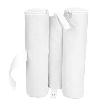 Canopy Vægtede Sandposer Pop up Solskærm Teltfod Udendørs Solly Shelter Ben (hvid)