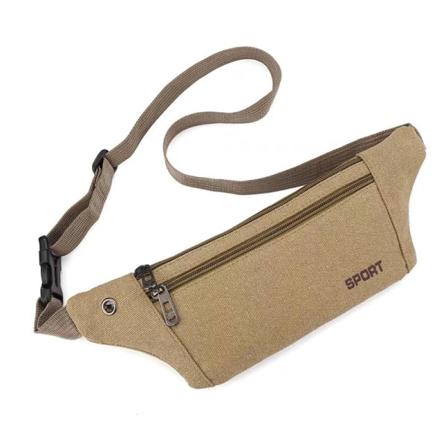 Fanny Pack juoksuhihna vyötärölaukun organizer Ultraohut monitoimiurheilulajit NO.1 Khaki