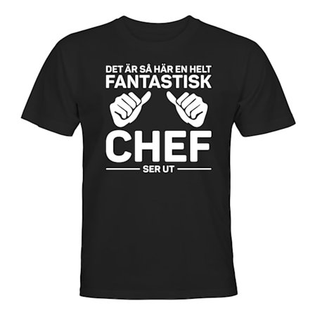 Fantastisk Kokk - T-SKJORTE - UNISEX