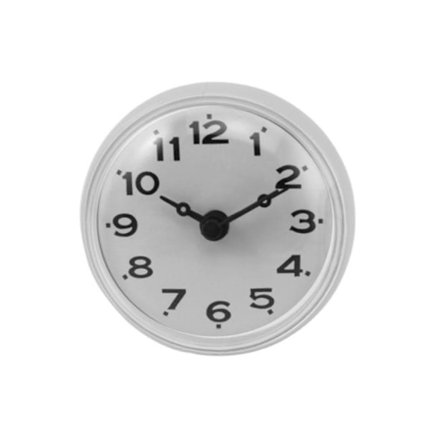 Klocka Väggklocka VIT
