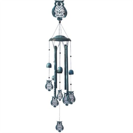 32" metall fjärilssköldpadda vindklocka