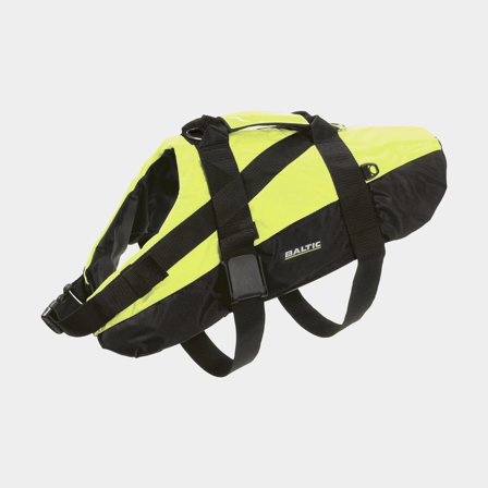 Hundflytväst Baltic Special, UV-gul/svart, XX-Large (40++ kg)