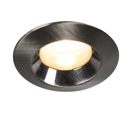 Hide-a-Lite Core Smart Downlight 45°, børstet stål 2700 K, Belysning