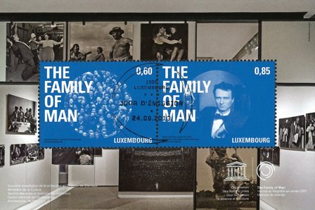 Luxembourg - Family of Man E. Steichen - Stemplet miniark