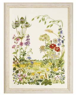 Broderikit Billede Vilde blomster - Permin