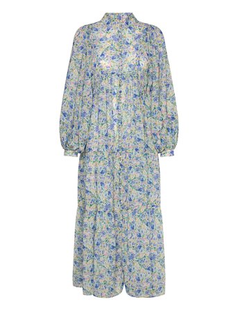 Alouette Flowy Beach Kaftan Dress Patterned Malina
