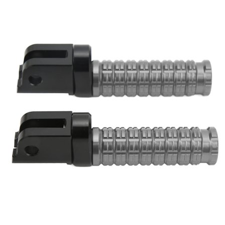 Benelli Leoncino 500 800 Motorcykel Främre Vänster Höger Fotpinnar Pedaler Fäste Ersättning Grå 1 Par