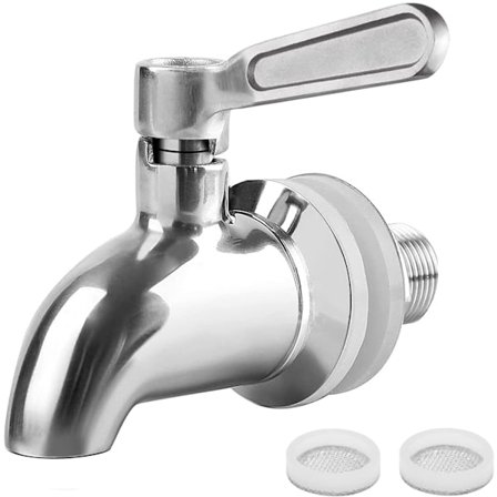 Utskiftning av kran for drikkevarebeholder, rustfritt stål vin og