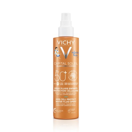VICHY Capital Soleil Cell Protect Spray Bambino SPF50+ 200ml - Spray solare corpo alta prot.