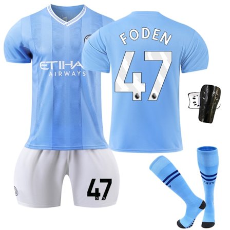Manchester Cityn kotipaita 2023-24 47 Foden