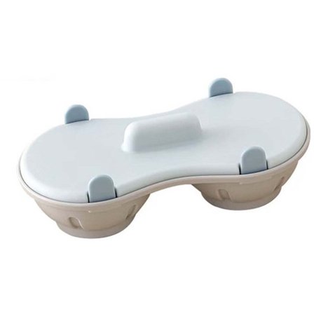 Mikrobølgeovn Æggepocherer til Perfekte Pocherede Æg med Si-kurv, Tåler Opvaskemaskine, 2025 Model