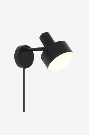 Nordlux - Vägglampa Matis - Svart - Vägglampor - Från Homeroom