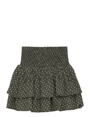 Skirt Logo Dresses & Skirts Skirts Short Skirts Black Indian Blue Jeans