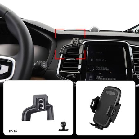 Volvo XC90 puhelinteline 2015–2024 – SPA-alusta, ilman porausta