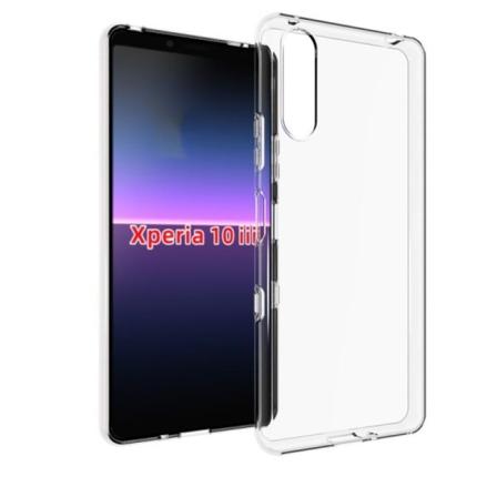 Xperia 10 Iv Stötdämpande Silikon Skal Simple Transparent