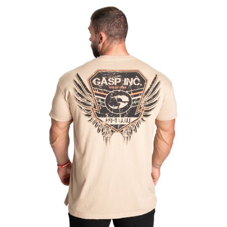 Gasp Utility Street Tee, Washed Desert