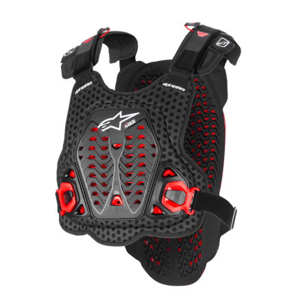 Peto Alpinestars A-5 Plasma Negro/Rojo/Blanco XL/XXL