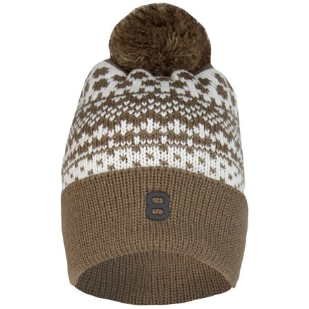 8848 Altitude Isle Beanie Unisex beanies Brown ONESIZE
