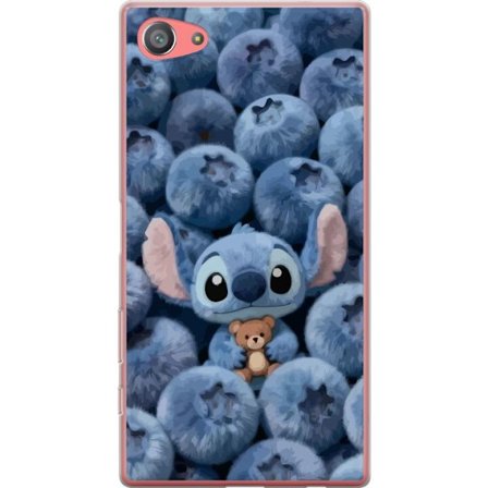 Kompatibelt Mobildeksel til Sony Xperia Z5 Compact Lady Gaga minimalistisk plakat med gitar og monokrom design