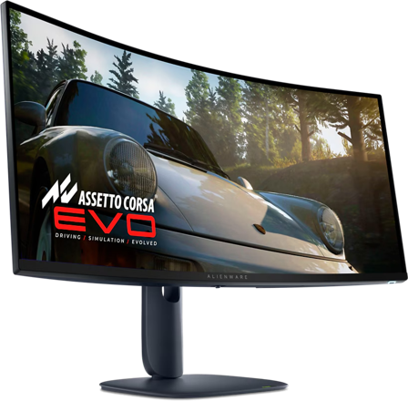 DELL Alienware 34 240 Hz QD-OLED-spillskjerm – AW3425DW, Nvidia G-Sync + AMD FreeSync Premium Pro + VESA
