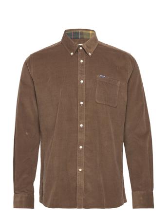 Barbour Ramsey Tailored Shirt Paita Rento Casual Ruskea Barbour