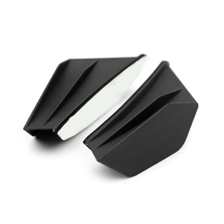 Front Side Aerodynamiska Winglets Fairing Winglets med självhäftande motorcykeldekoration