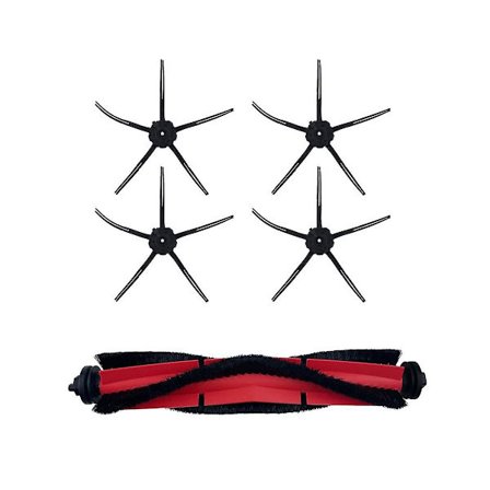 Ersättningshuvudvalsborste Sidoborste Kit, Kompatibel med Q5 Robotdammsugare Tillbehör, a