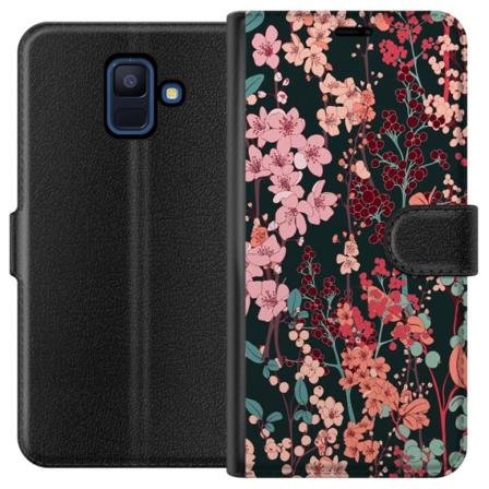 Samsung Galaxy A6 (2018) Plånboksfodral Herbaceous Retro
