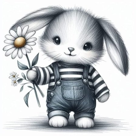 Barnrum Djur Affisch A4