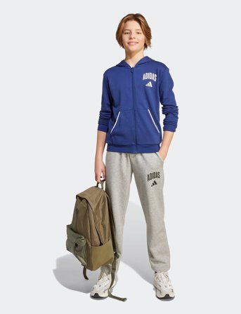 adidas Sportswear J Clgt Ft Fz - Blue - 140