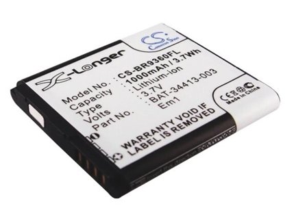 Batteri til SmartPhone, mobil til Blackberry Curve 9370, Curve 9360, Curve 9350 osv.
